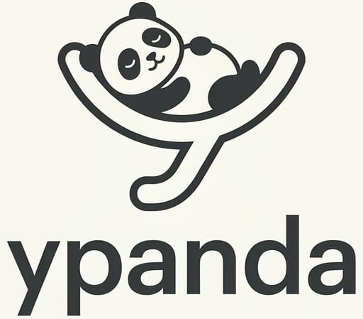 Quadratisches ypanda Logo